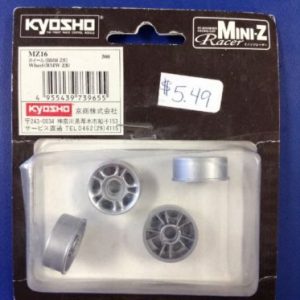 Kyosho Mini Z Silver Aluminum Front Knuckle Set MOL102108