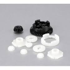 LOSB0941 LOSI MLST2,MRAM F/R Metal Diff Gear & Housing Set