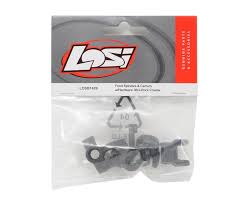 LOSB1409 LOSI MRC Front Spindles & Carriers w/Hardware