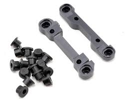LOSB1885 LOSI Mini 8ight Aluminum Front Suspension Mount Set